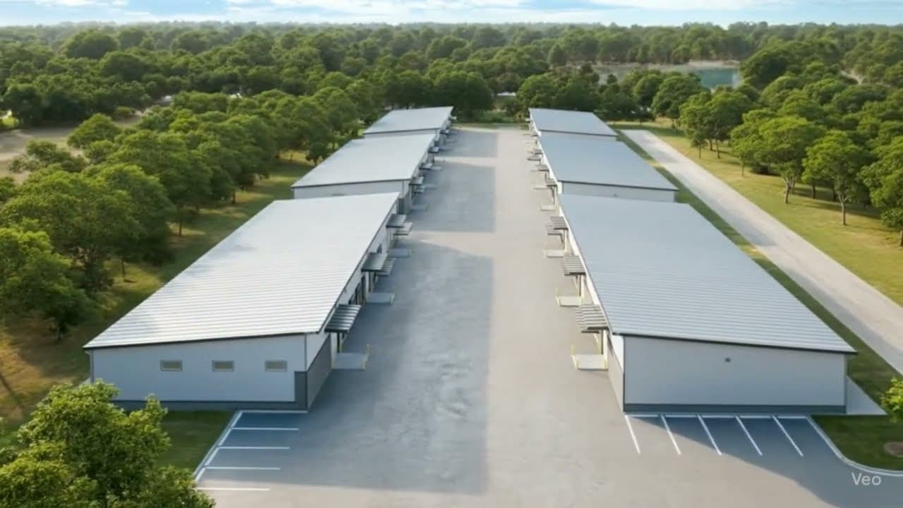 Aerial view of Geismar Storage